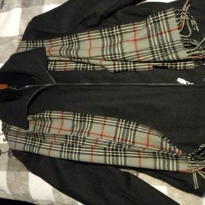 Docker mens coat with scarf